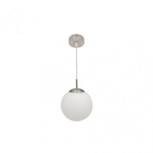 Colgante Astro 1xe27 Blanco/niquel Regx20x20 Cm