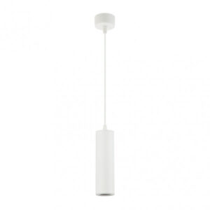 Colgante Drach 1xgu10 Blanco Regx6x6 cm