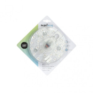 Disco Led 12w 3000k Placa Red.blanco 13x13x2,5 Cm 936lm