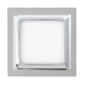 Downlight 9w 4000k Ventura Cromo 720lm 12x12