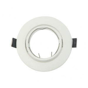 Empotrable  Orient. Magura 1xgu10  Red. Blanco Mate 2,5x9x9 Cm Corte 6 Portalamparas Incluido