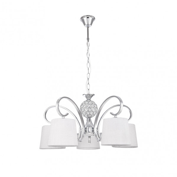 lampara-bogota-5xe14-cromo-pantalla-blanca-70x60x60-cm