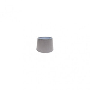 Pantalla Agueda Pinza Gris 10dx8dx8h Conica Abierta