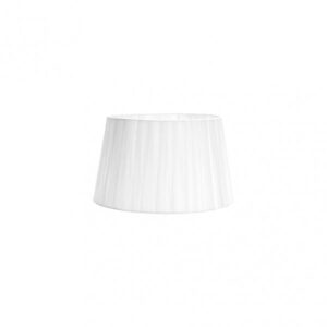 Pantalla Laura E27 Blanca 25dx20dx15h Conica Abierta