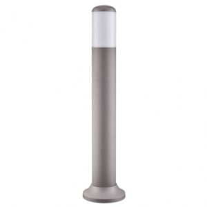 Pilar Exterior Azafran 1xe27 Gris 70x9,1x9,1 Cm Policarbonato Ip44