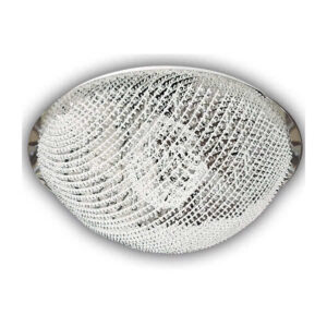 Plafon Hemisferio Cristal/cromo 25xg9 (32x86 D)