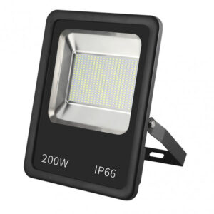 Proyector Led Smd Dacita 200w 6500k Negro 18000lm 120º Ip66 42,5x32,5x10 Cm