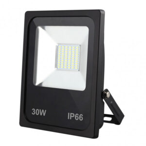 Proyector Led Smd Dacita 30w 6500k Negro 2700lm 120º Ip66 23x19,5x5 Cm