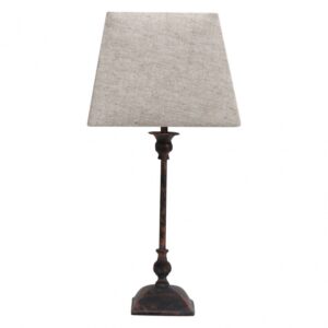 Sobremesa Percasol 1xe27 Marron Rustico 52x25x25 Cm