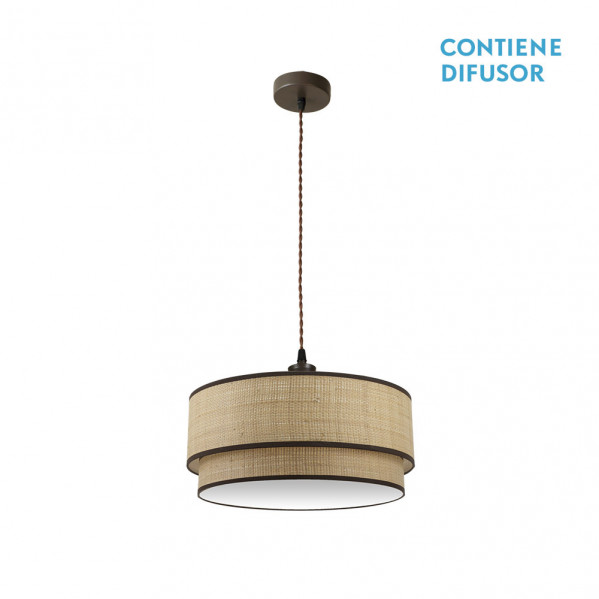colgante-roque-2xe27-natural-marron-regx50