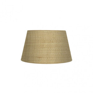 Pantalla Salma E27 Natural 30dx22dx17h Conica   Abierta