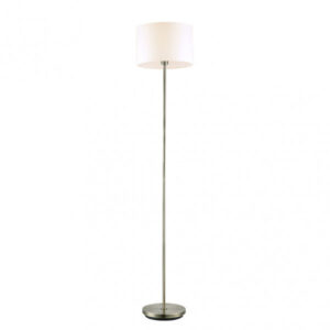 Pie De Salon Aldebaran 1xe27 Cuero C/pant Beig  170x35x35 Cm