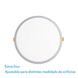 Downlight 15w 5500k Blanco Lejania 1x17,5x17,5 Cm  1425lm Empotrar Corte Ajustable 5-16d