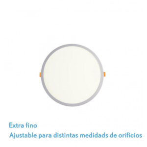 Downlight 8w 4000k Blanco Lejania 1x12x12 Cm 760lm Empotrar Corte Ajustable 5-10,5d