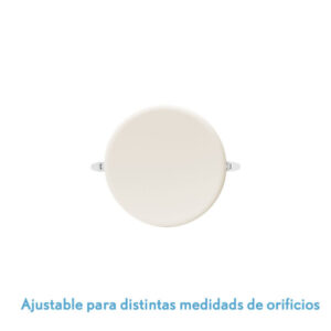 Downlight Led Smd Migmatita 18w 4000k Blanco 1800lm 2x12x12 Cm Corte Ajustable (7-10,8)