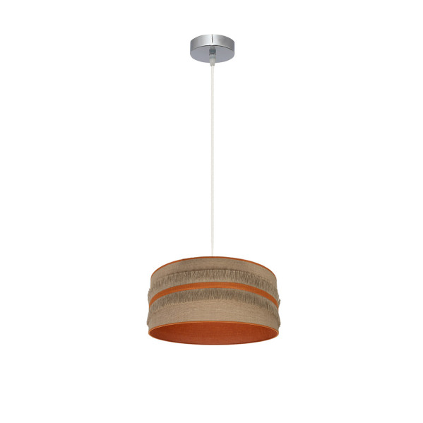 colgante-natalia-1xe27-niquel-saco-naranja-regx30x-30-cm