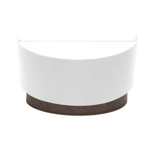 Aplique Tatiana 1xe27 Blanco-oxido 17x30x15 Cm