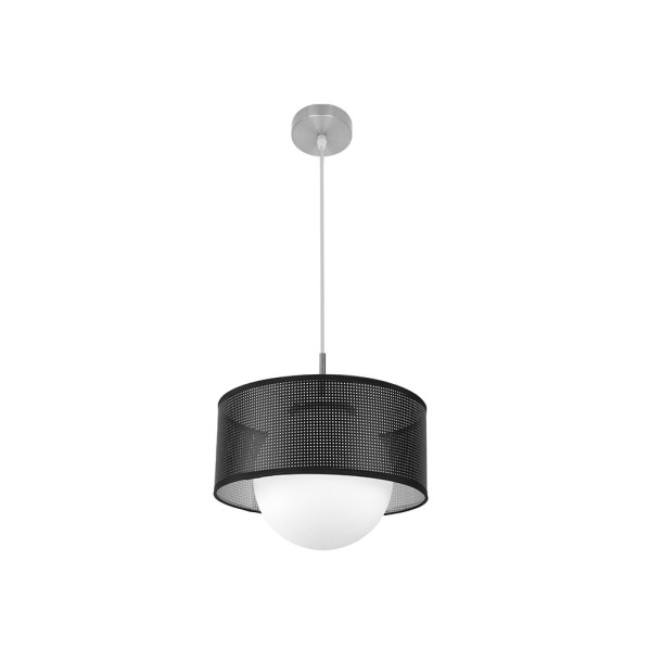 colgante-cosmico-1xe27-niquel-negro-plata-regx30x-30-cm