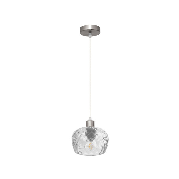 colgant-estela-1xe27-cromo-regx13x13-cm-c-tulipa-cristal-tallado-transparente