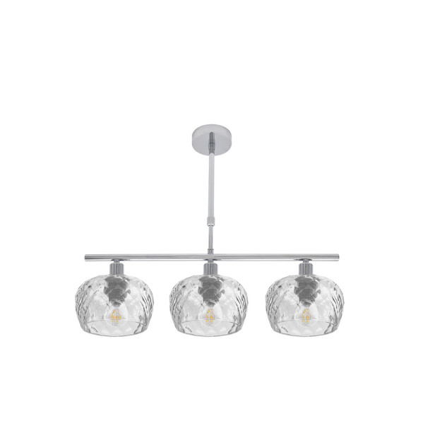 lampara-estela-3xe14-cromo-regx55x13-cm-c-tulipas-cristal-tallado-transparente