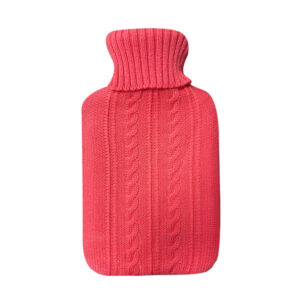 Bolsa Agua Caliente Mimo 1,7l Forro Rosa Jersey 20x32x4cm Flexible Agradable Al Tacto