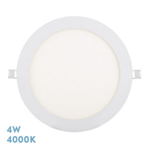 Downlight Tanzanita 4w 4000k Blanco 380lm 1,3x8,2x8,2 Cm Corte 7d