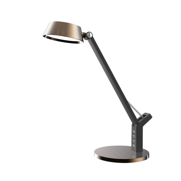 flexo-goya-cobre-negro-8w-590lm-3000k-4000k-6500-k-regulable-intensidad-cargador-usb