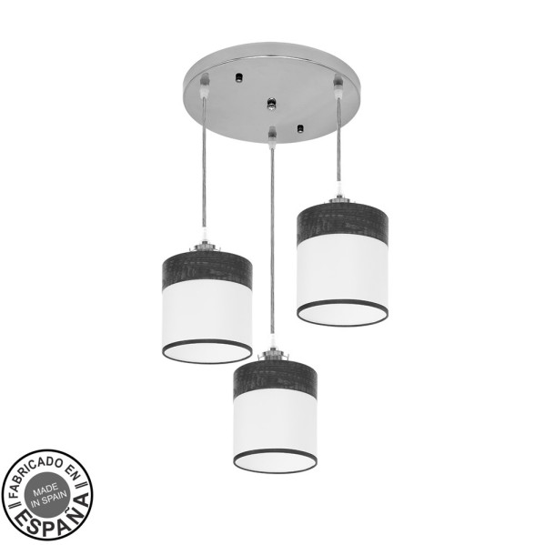 plafon-cloe-3xe27-cromo-blanca-madera-negra