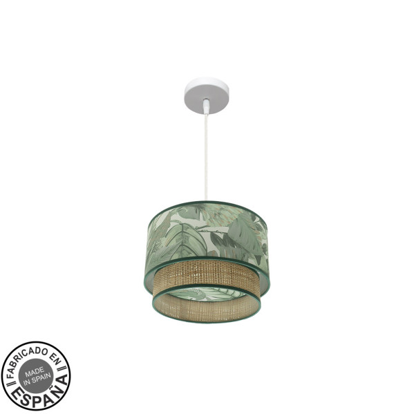 colgante-congo-30d-1xe27-blanco-verde-natural
