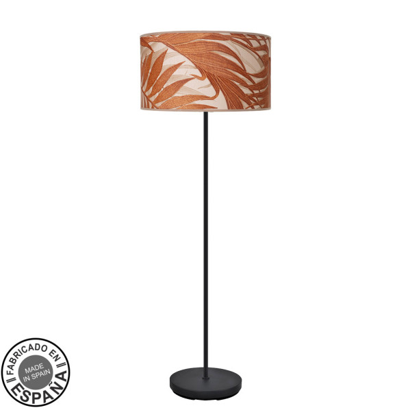 pie-salon-moda-1xe27-negro-hoja-caldera-163x40x40