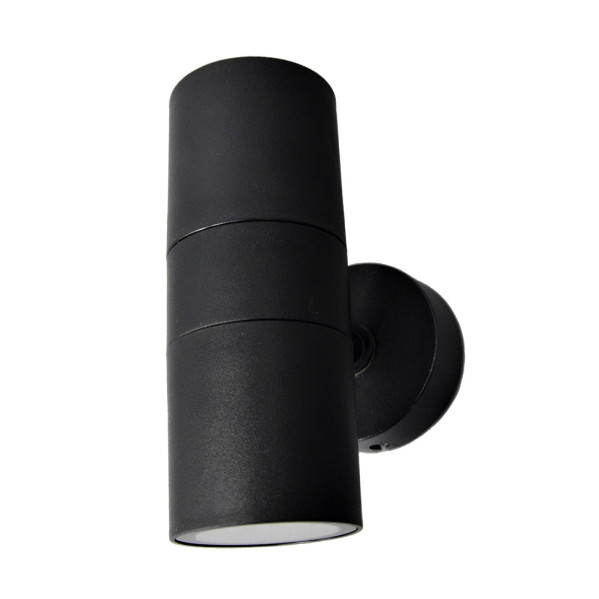 aplique-exterior-becala-2xgu10-negro-ip44