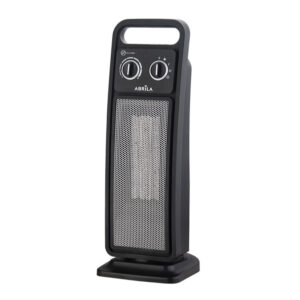 Termoventilador Ceramico Vert.brasil 2000w Negro  2pot.oscilant.antivuel.termost. Prot.cal 50,7x18,3x19 Cm