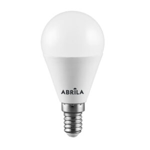 Bombilla Esferica 9w 3000k Abrila E14 810lm  9x4,5x4,5 Cm