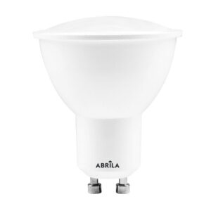 Bombilla Gu10 Dicroica 7w 3000k Abrila 630lm 5,7x5x5 Cm