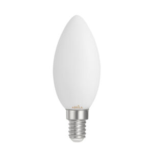 Bombilla Vela Filam.opal 6w 6000k Abrila E14  540lm 9,7x3,5x3,5cm